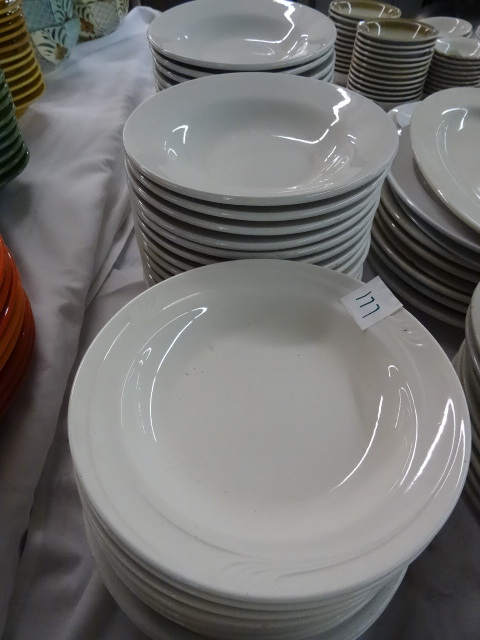 lot 177 image: 3 Stacks of Misc Bowls