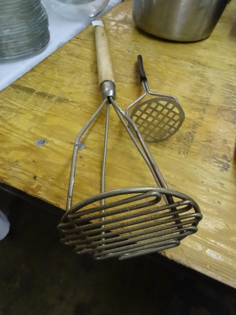 lot 190 image: 2 Potato Mashers
