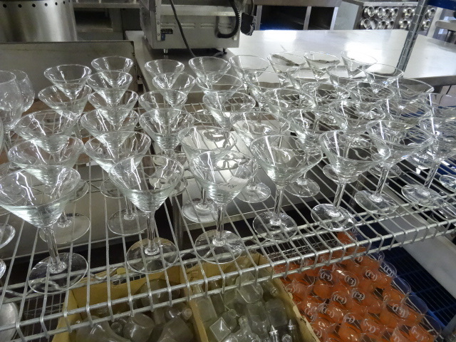 lot 208 image: Misc Martini Glasses