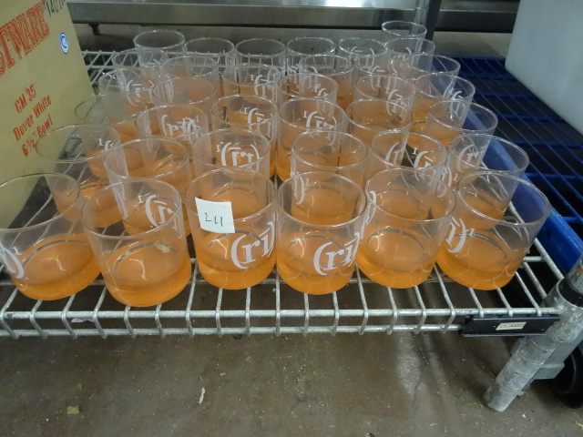 lot 211 image: 36 Drink Glasses