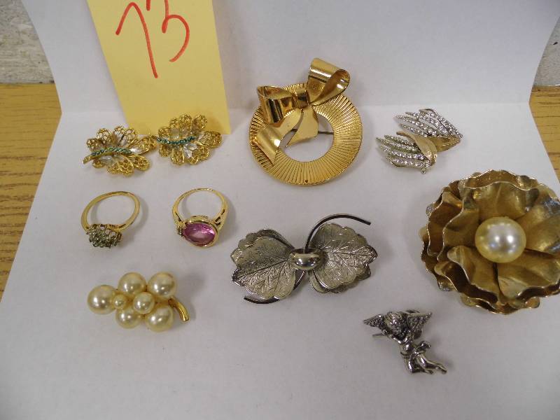 Brooches - Pins - Earrings