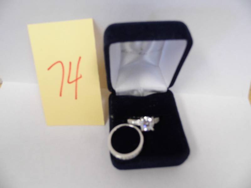 Engagement Ring & Wedding Band