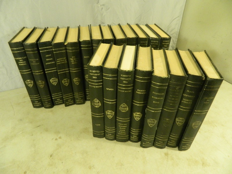 lot 7 image: Havard Classics Collector Books