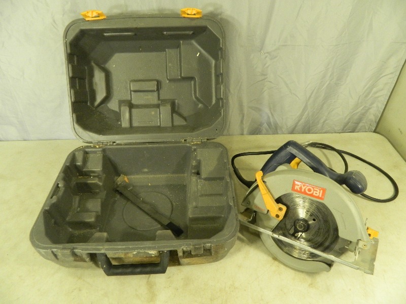 lot 45 image: Ryobi 7 14 Circular Saw