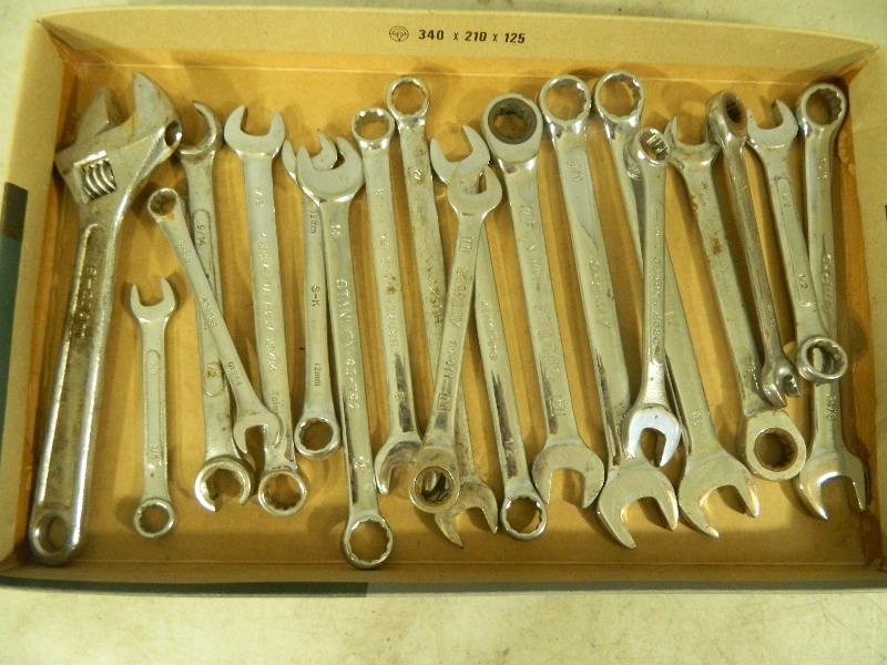 lot 55 image: Assorted Wrenches