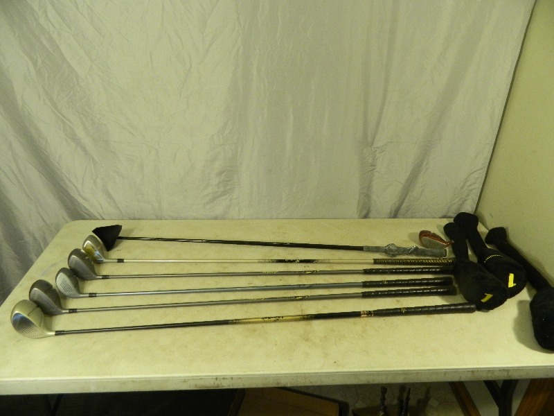 lot 63 image: Golf Clubs and Cover