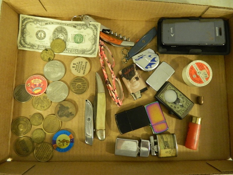 lot 88 image: Lighters, Knives, and More