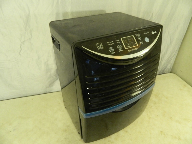 lot 108 image: LG Dehumidifier on Wheels