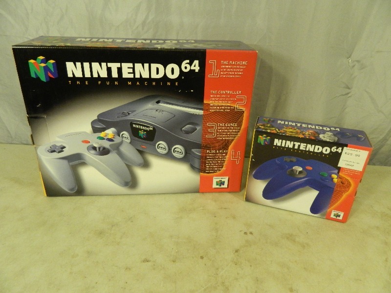 lot 139 image: Nintendo Boxes ONLY