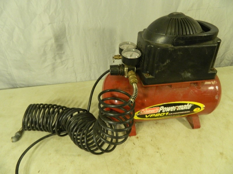 lot 147 image: Coleman Air Compressor