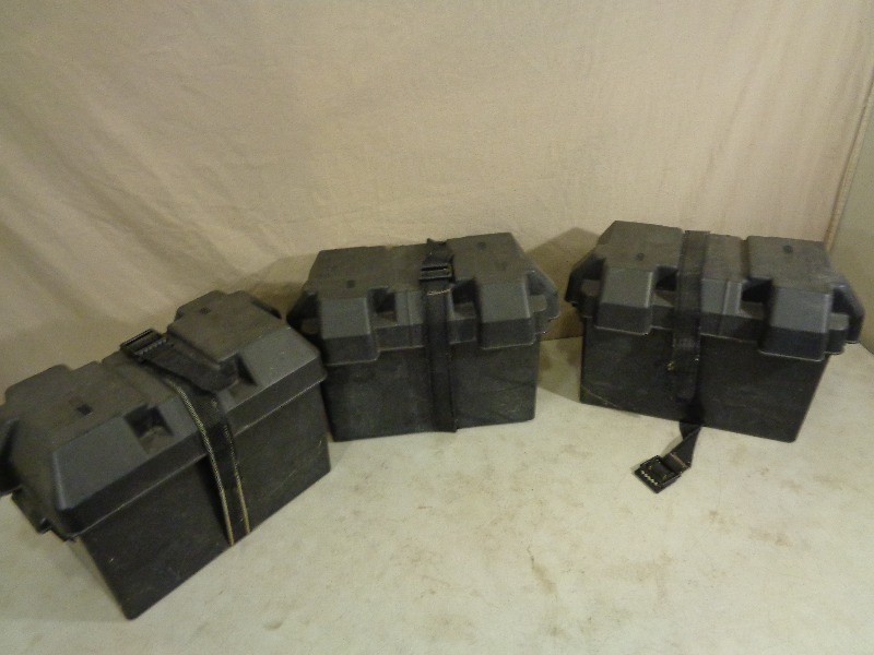 lot 168 image: 3 Battery Boxes