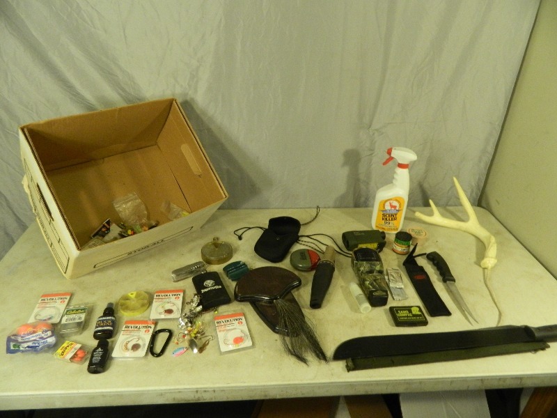 lot 159 image: Thermacell Mosquito Repellent Machine, Hunting Items, and More