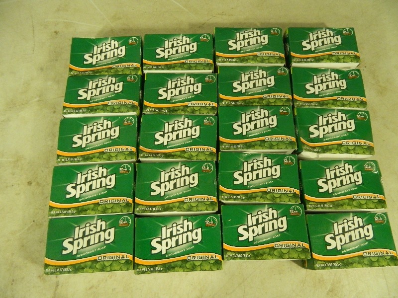 lot 166 image: New Irish Spring Soap