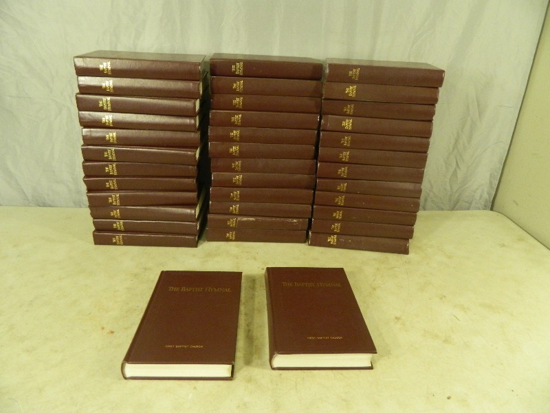 lot 172 image: The Baptist Hymnal Books