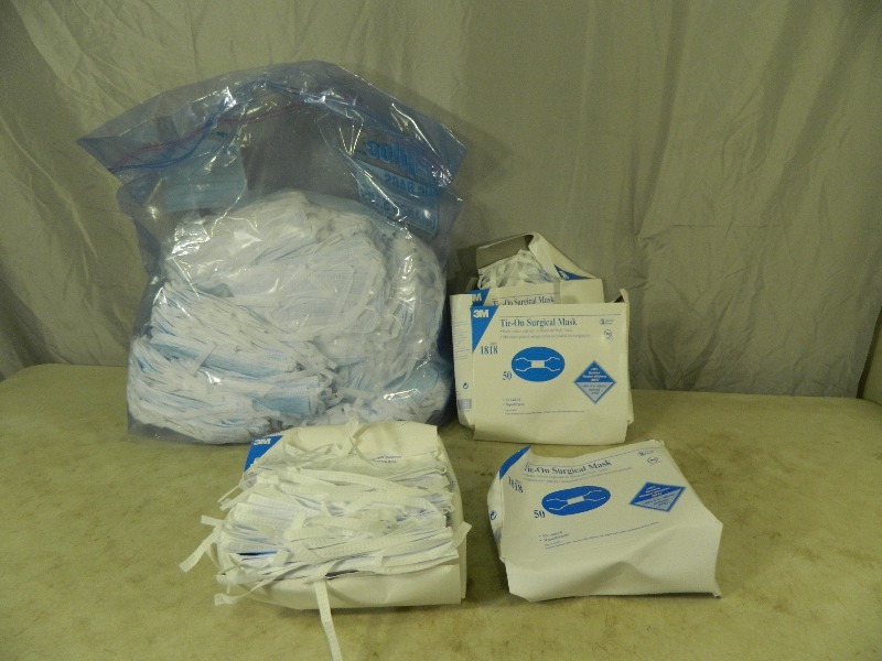 lot 176 image: Large Lot of Tie on Surgical Masks