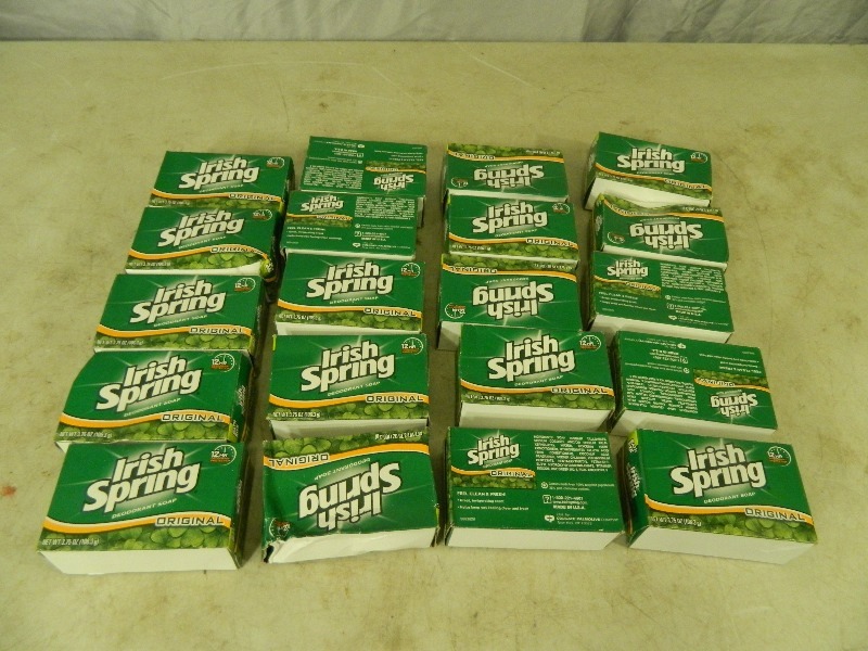 lot 179 image: New Irish Spring Soap
