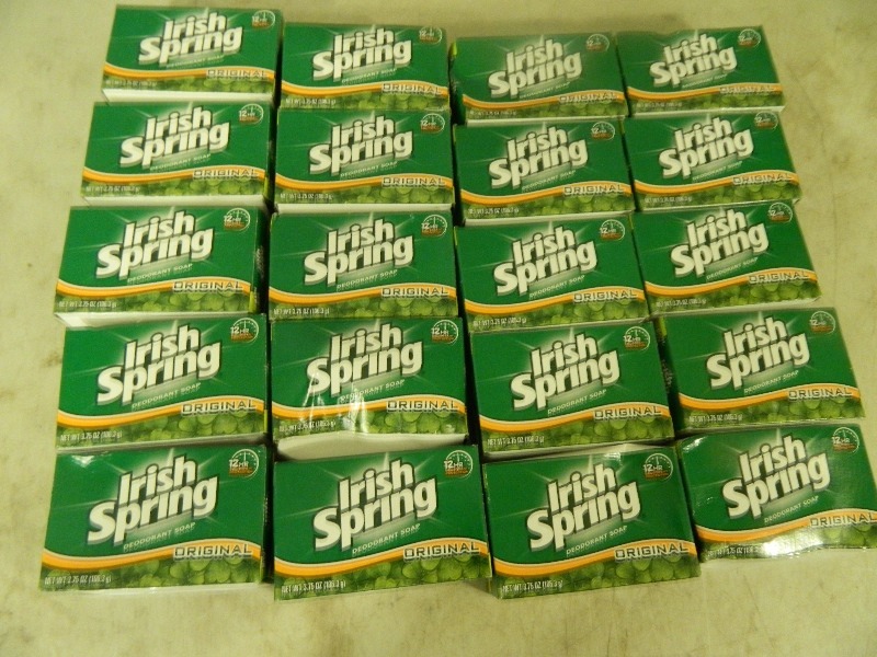 lot 190 image: New Irish Spring Soap