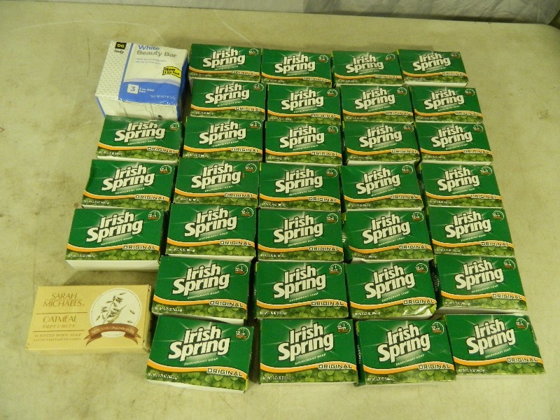 lot 199 image: New Irish Spring Soap and More