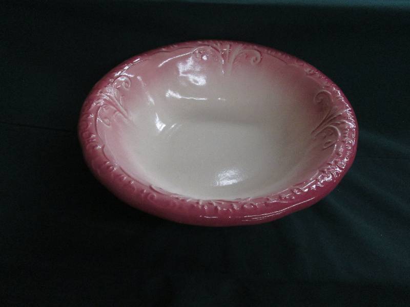 Dark pinkIvory Ironstone Basin...