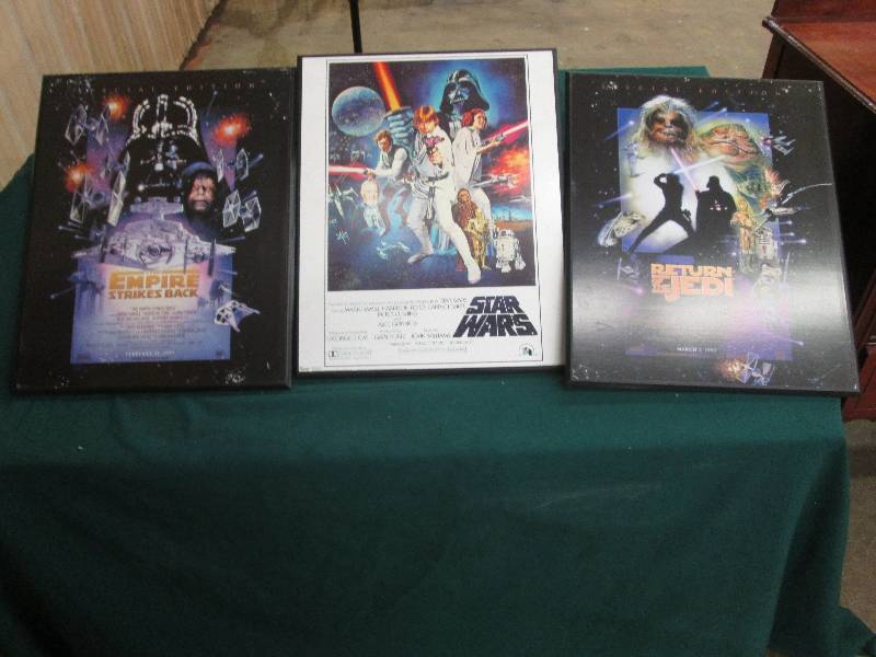 Star Wars Series Movie Posters Moun...