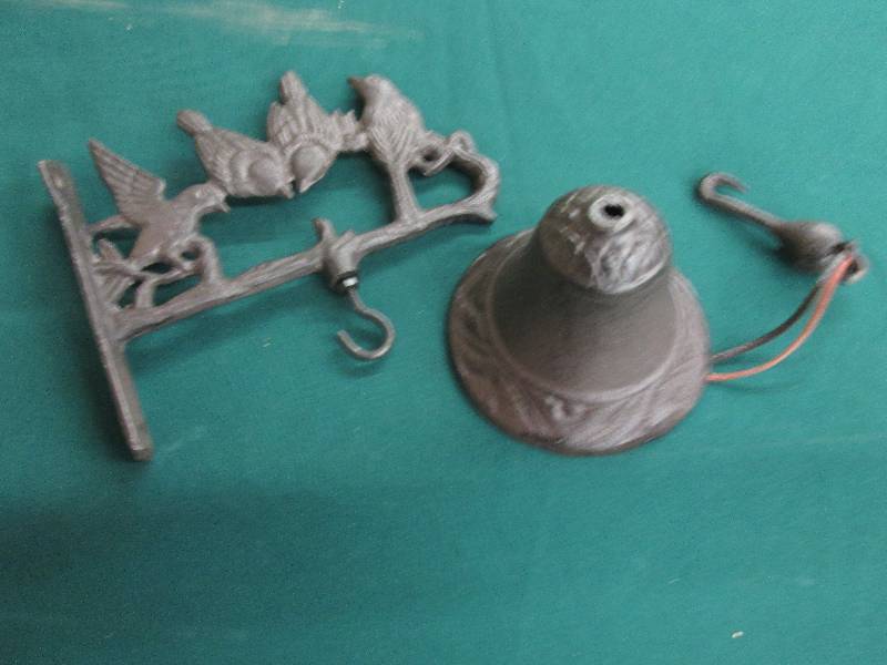 Cast Iron Dinner Bell (4x4.5 inch) ...