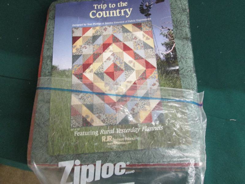 Trip to the Country Flannel Quilt...