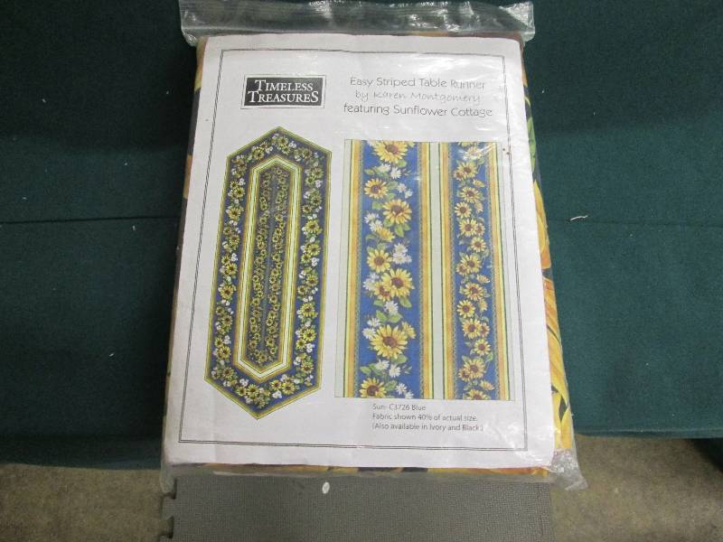 Sunflower Days Runner Quilt Kit...