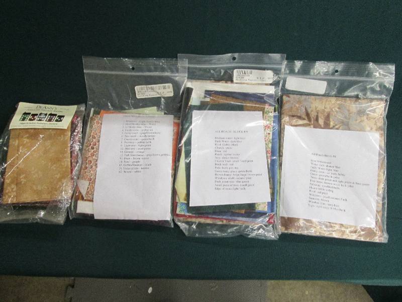 4 Smaller Quilt Kits...