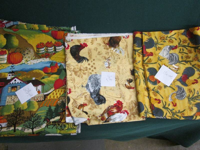Coordinated Fabrics see yardages...
