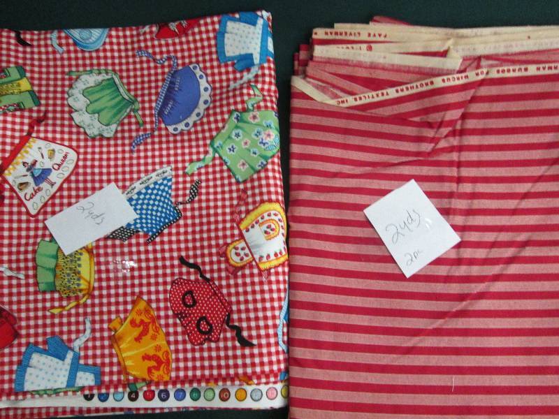2 Coordinated Fabrics see yardages...