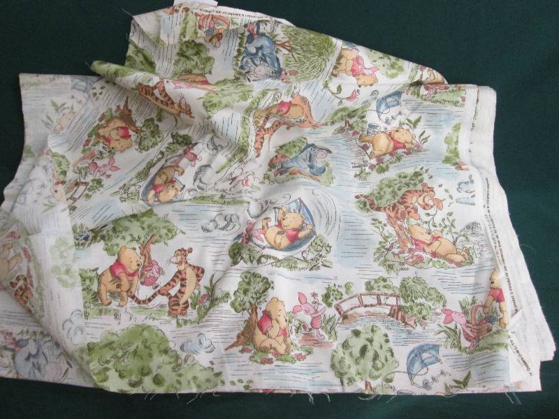 Winnie the Pooh print 6 yards...