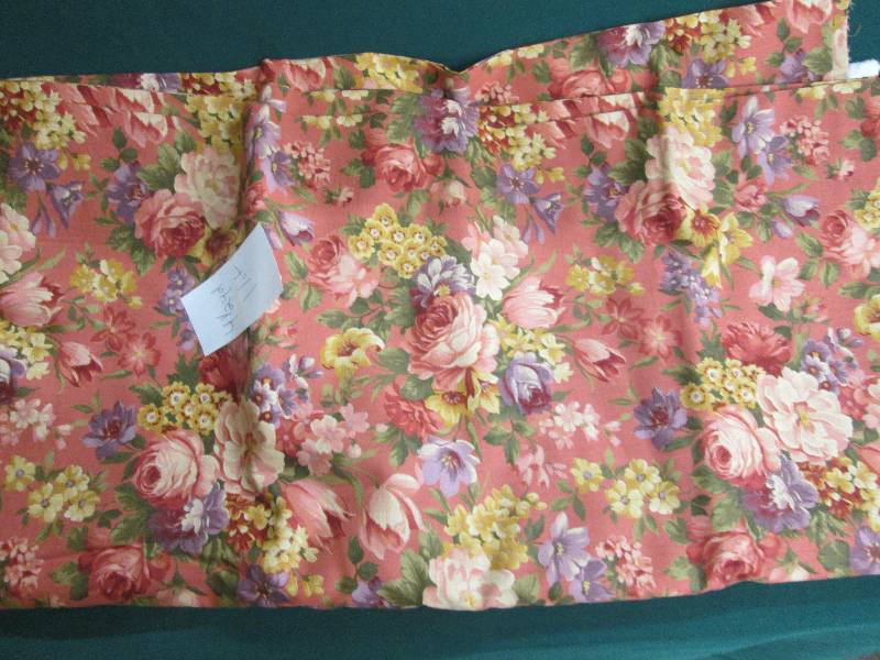 Flowered Print 4.5 yards...