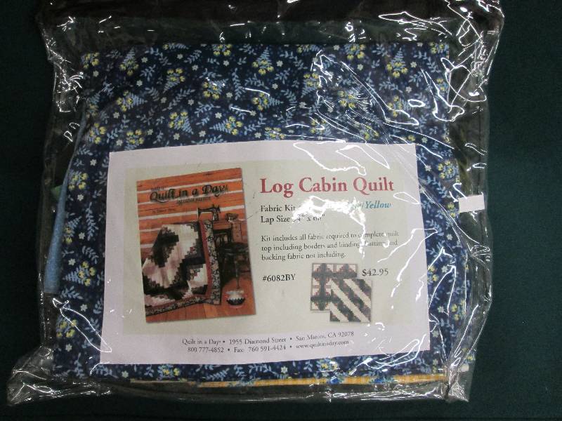 Log Cabin Quilt Kit...