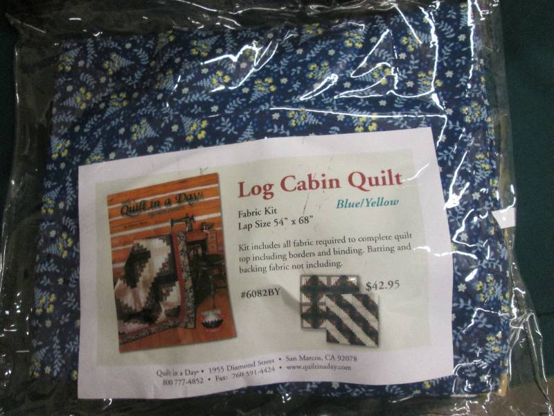 Log Cabin Quilt Kit...