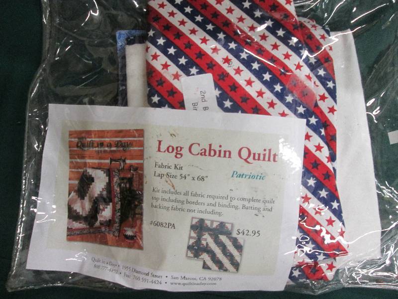 Log Cabin Quilt Kit...