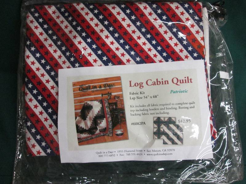 Log Cabin Quilt Kit...
