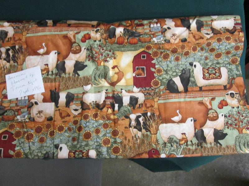 American Harvest Print 7 yards...