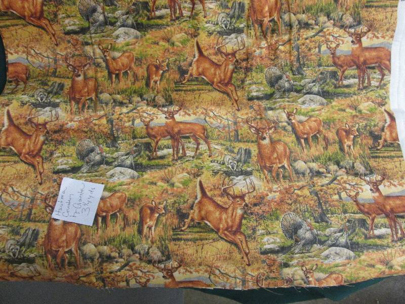 Wildlife Print 3.25 yards...