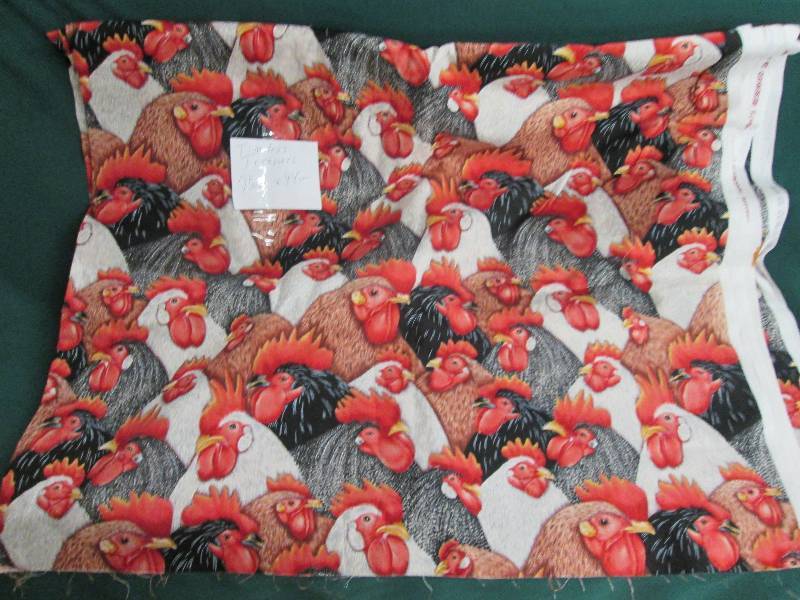 Timeless Treasures Rooster Print 7....