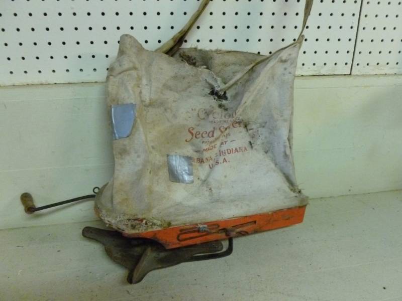 lot 96 image: Antique Seeder