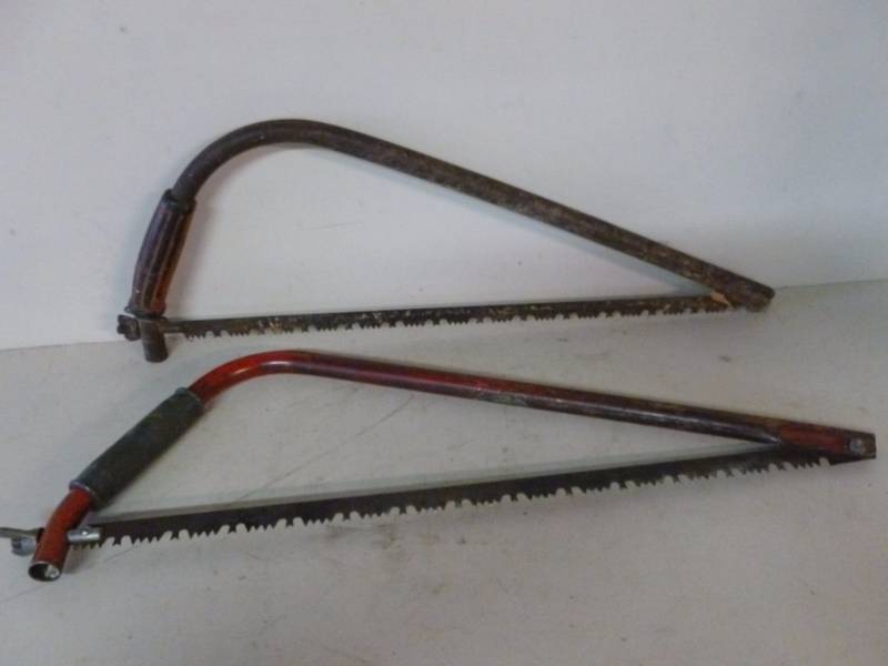 lot 103 image: Bow Saws