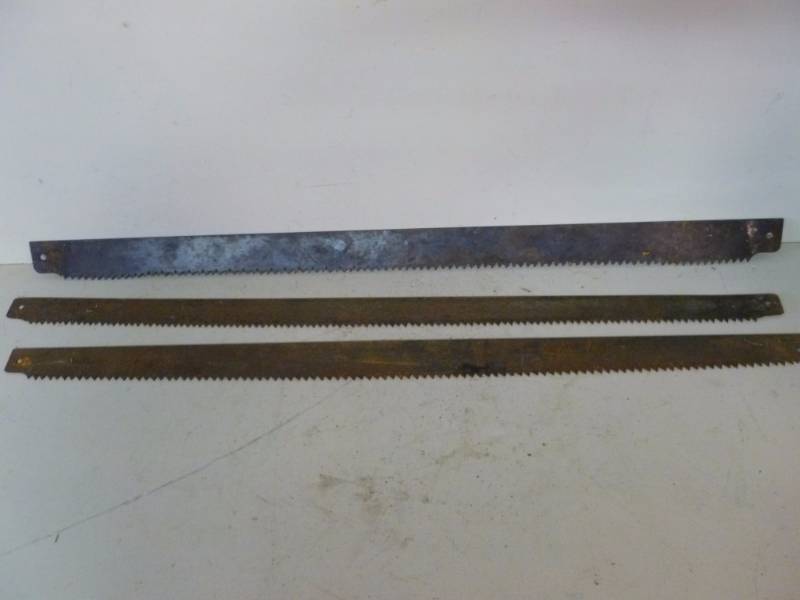 lot 107 image: Vintage Buck Saw Blades
