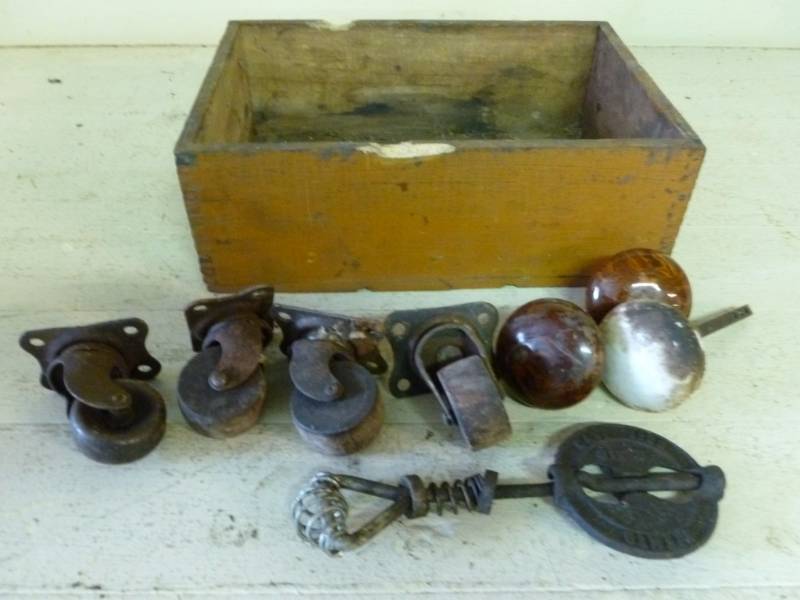lot 155 image: Vintage Door Hardware