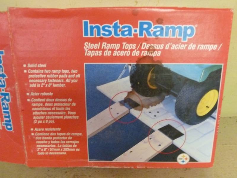 lot 174 image: Ramp Plates