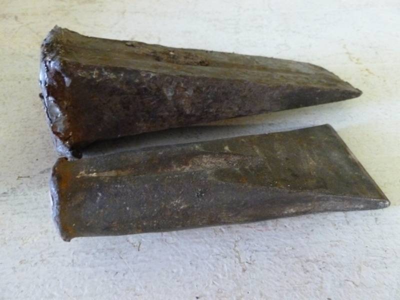 lot 222 image: Steel Wedges