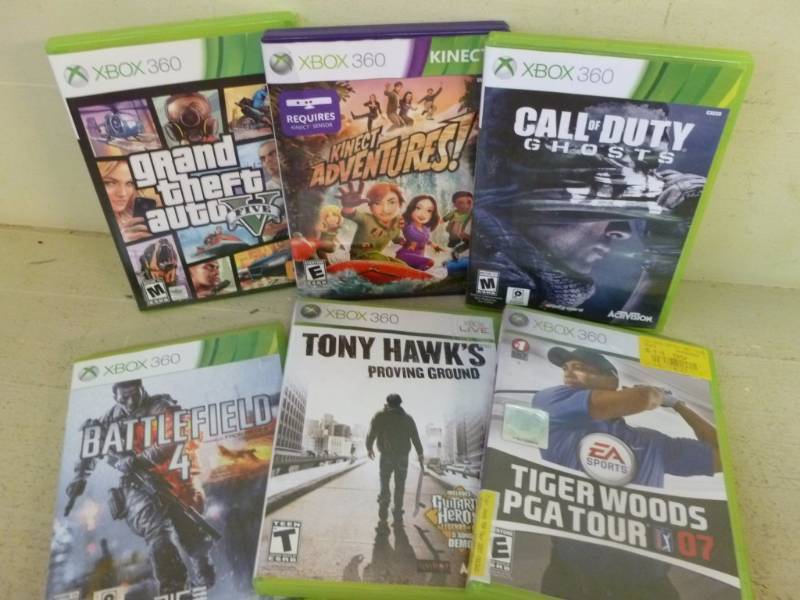 lot 299 image: XBOX 360 Games