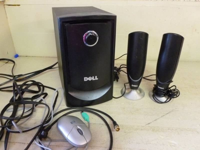 lot 302 image: Dell Computer Speakers