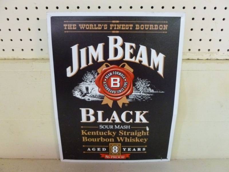 lot 319 image: Jim Beam Sign
