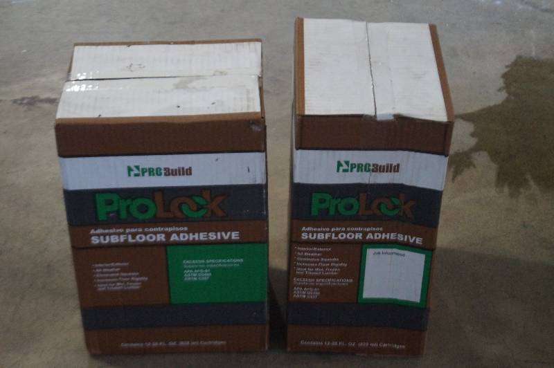 2 Cases of Construction Adhesives