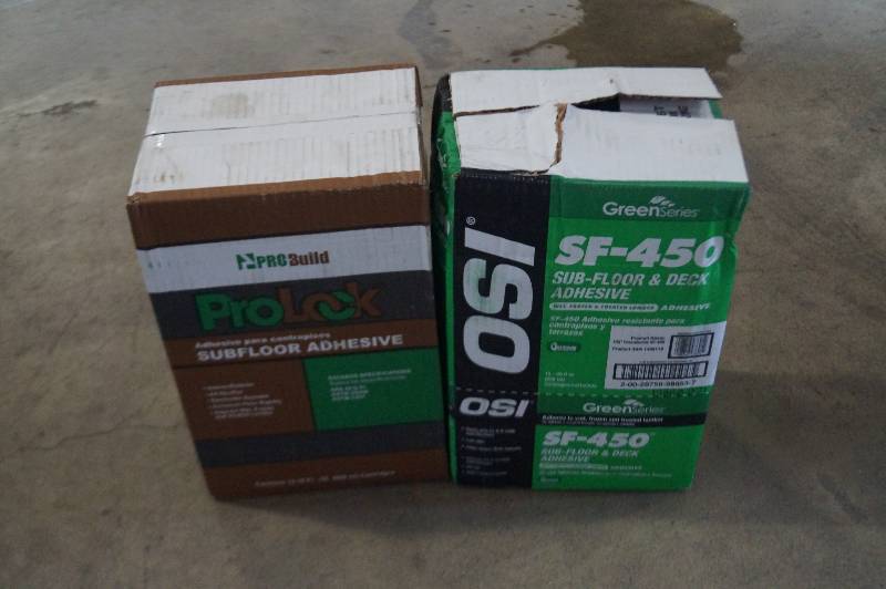 2 Cases of Construction Adhesives